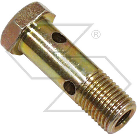 BULLONE FORATO DOPPIO 12X1,25