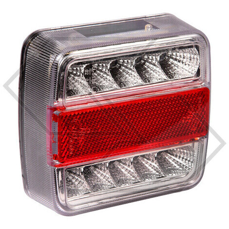 FANALE POSTER. LED LUCI ROSSE 12V