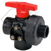 VALVOLA A SFERA 3V G1 1/4'' M/F LLR
