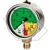 MANOMETRO ISOMETR.0-5/25 BAR D.100
