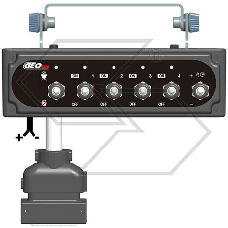 SCATOLA COMANDO COMPACT 4V+P
