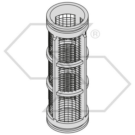 CARTUCCIA 54X210 GIALLA 80M INOX