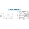 BLUE TANK - CISTERNA LT.125 12V CON ELETTROPOMPA E PISTOLA MANUALE