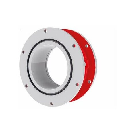 Giunto girevole 250, 6 bar Temperatura da -15C a 80C - Ghisa sferoidale ad alta resistenza - Tenuta garantita da 3 OR - Ingrassaggio agevole - Rotazione di 360