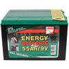 Pila per elettrificatori 9 V - 55 Ah