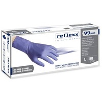 Guanti In Nitrile Alto Spessore Reflexx 99 � 8,8 gr TAGLIA L confezione da 50 pz