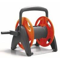 Avvolgituno completo di raccordo portagomma capacit  40mt tubo 1/2