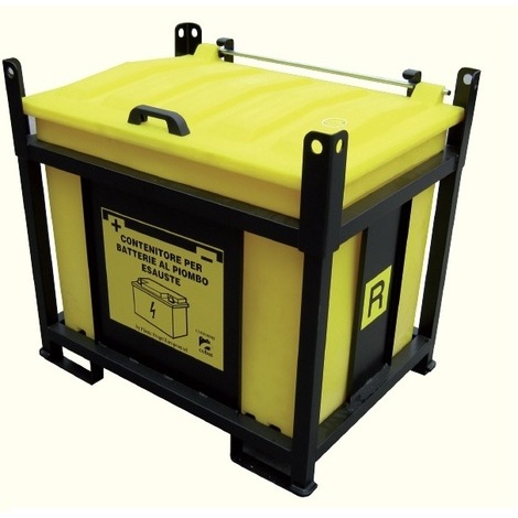 CONTENITORE PER BATTERIE ESAUSTE