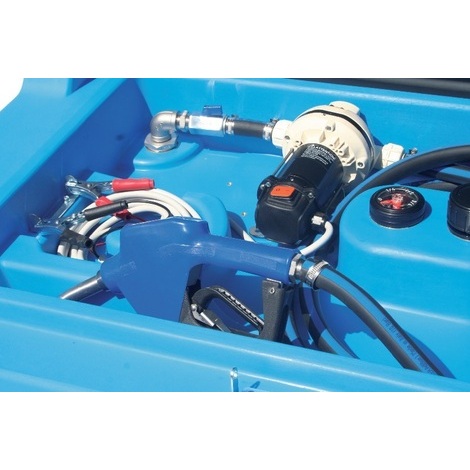 BLUE TANK - CISTERNA LT.430 12V CON ELETTROPOMPA E PISTOLA AUTOMATICA