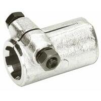 Bussola scanalata con bullone, profilo 1