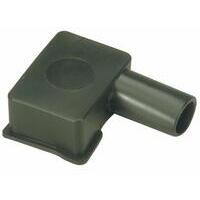 Cappuccio coprimorsetto sx positivo in PVC nero