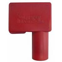 Cappuccio coprimorsetto sx positivo in PVC rosso