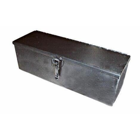 Cassetta porta attrezzi in lamiera piegata e saldata misure 260x140x130mm