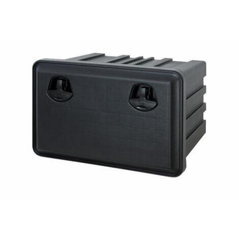 Cassetta porta attrezzi in plastica 600x415x460mm a due serrature.
