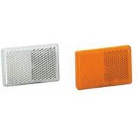 Catarifrangente adesivo 105X48 bianco