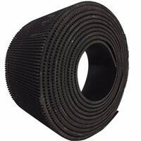 Cinghia bugnata per rotopressa, 3 tele, spessore 6mm circa, larghezza 107mm PREZZO AL METRO