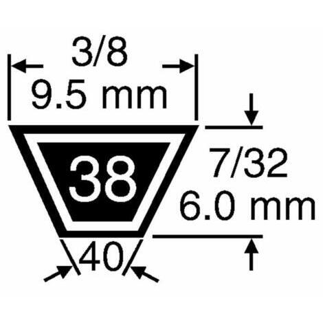 CINGHIA STANDARD 3/8