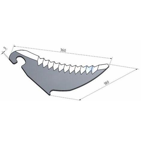 Coltelli per caricafieno adattabili claas