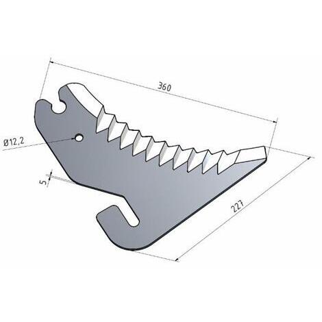 Coltello per caricafieno adattabile WELGER rif. 0982210900