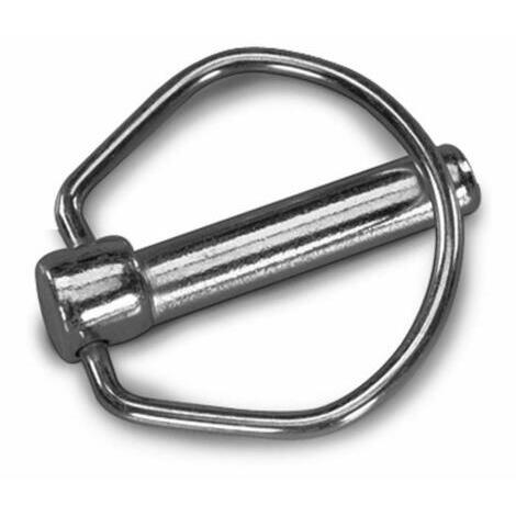 Confezione di numero 5 spine a scatto, diametro 6 (articolo sfuso 00100), anello con forma ovale