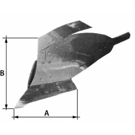 Corpo aratro adattabile alla produzione Rabewerk 40/A anteriore dx senza gambo