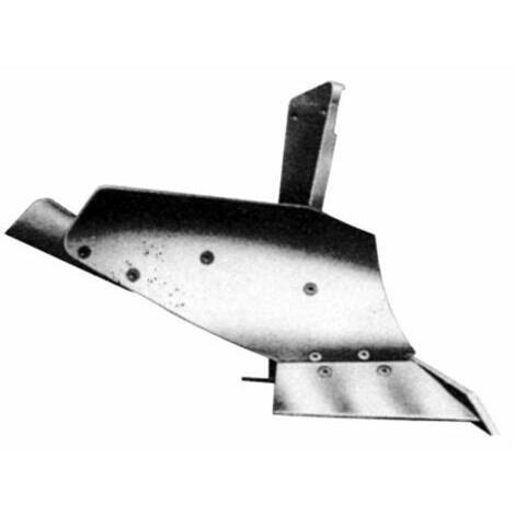 Corpo aratro con scalpello esterno adattabile alla produzione Sogema M 18 posteriore dx con gambo