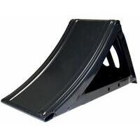 Cuneo ferma ruota, per diametro ruota max 600mm, verniciato, con portata 6500kg omologato.