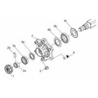 Kit cuscinetti 30208 + 30211, ADR rif. 9RCLA. Per semiasse art.11692