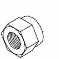 Dado per colonnetta assali M12x1,5 ADR rif. 9RD12-16. Per assali e semiasse art. 11666, 11668, 11674 e 11680