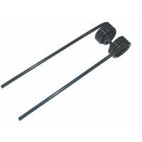 Dente girello ORIGINALE Kuhn rif. 58561900, lunghezza 394mm, larghezza 110mm, Ø filo 9mm