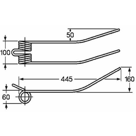 Dente per giroandanatore adattabile a SLAM, modello girorami