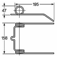 MOLLA ADATTABILE A MIETITREBBIA NEW HOLLAND REF. 433415