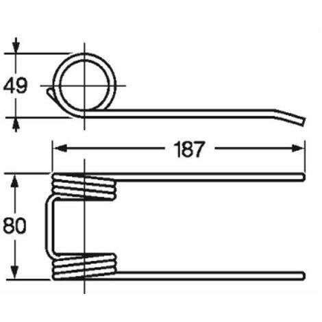 Dente pick-up adattabile AMA rif. 1102.001