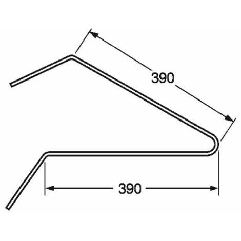 Dente ranghinatore stellare adattabile a JOHN DEERE esterno rif. VL326