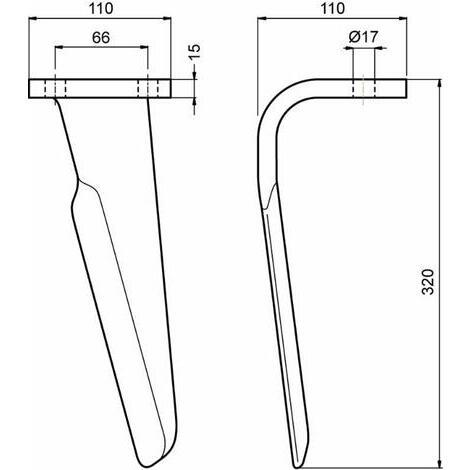 DENTE SX F17 gr2400