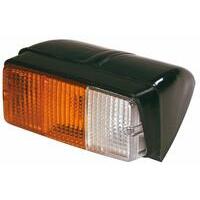 Fanale anteriore dx-sx con base inclinata, 2 funzioni , lampadine non incluse, Viti M5