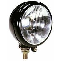Proiettore Ø 153 mm con attacco M16, Corpo in allumnio, Lente in vetro, lamapdine non incluse, portalampada per luce di posizione non inclusa.