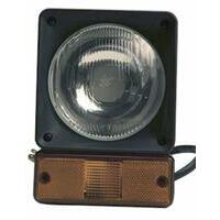 Proiettore 155x212mm verticale con indicatore di direzione, lampadine non incluse