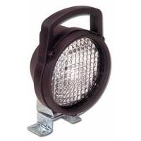 Faro da lavoro Ø 161 mm orientabile con maniglia e interruttore, lampadina