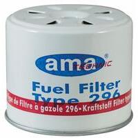 Filtro nafta gasolio adattabile a Fiat rif.1909100, Cav basso 296. Applicabile a diversi trattori: Fiat, Same, Landini, Lamborghini.