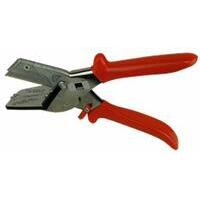 Forbice per smussare gli angoli delle cinghie bugnate