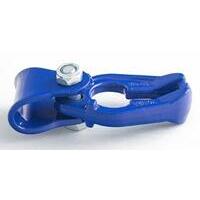 Gancio fune-catena Grado 100, quota A 20mm per catena  7/8mm. Forza trazione 6000kg
