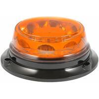 Girofaro a led base piana 12-24V, IP66, 8 LED x 3W. Quattro tipologie di flash: Rotazione, Flash singolo Doppio flash, Triplo (Octa) flash. Assorbimento corrente 12V-24V: 0,7A, 0,4A. Temperatura di esercizio -30°C a 60°C