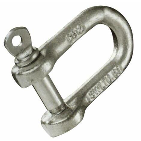 Grillo dritto zincato linea top con  12mm