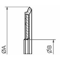 Kit nilos e paraoli composto da: paraolio ADR rif. 5410521 ( esterno 52mm,  interno 25mm), nilos 30204 ( 47mm), nilos 30205 ( 52mm). Per assali e semiasse art. 11666, 11668, 11674.