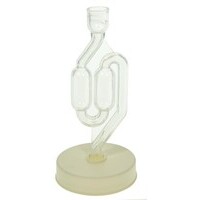 Minifermentatore con calotta e gommino air lock 54 lt tipo a