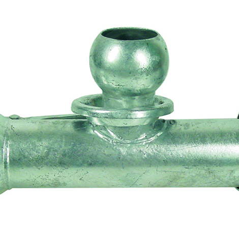 60-60-60 mm deviazione laterale a se stante maschio zincata raccordo irrigazione