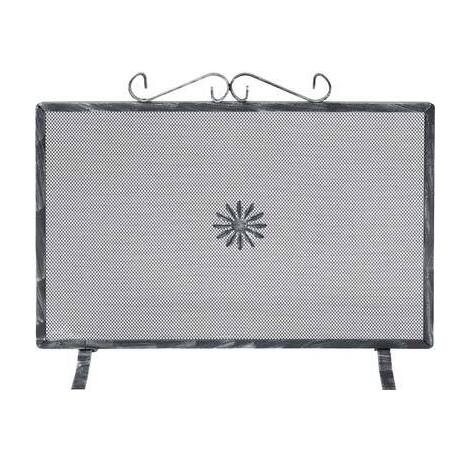Parascintille  1  anta  x  camino - Ferro  battuto  cm  70x50