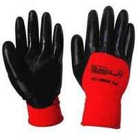 Guanti nylon nitrile tg.10