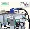 ELETTROPOMPA 220V COMPLETA  PER FUSTO DA 1000LT. 35LT/MIN PER TRAVASO ACQUA/ANTIGELO CON ATTACCO PER RUBINETTO DELLA CISTERNA